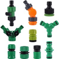 Irrigation Water Hose Fittings 3/4,16MM ,1/2 Inch Hose Adapter Garden Watering Pacifier Fittings Y Valve Fittings