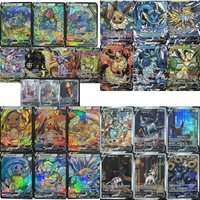 DIY Eevee Self Control Collect Signature Trading Flash Card Pokemon PTCG Anime Cartoon Christmas Gift for Collectors