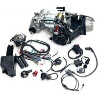 Four-Wheel ATV Steel Tube Kart Motorcycle 150-200cc Engine GY6 Continuously Variable Speed Built-in Reverse Gear