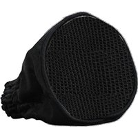 Ultralight Travel Canvas Hair Dryer Cover Sock Salon Styling Tools Black