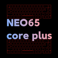 65% NEO Core Plus Mechanical keyboard reinforced plates with PEI PP POM FR4 Brass etc ( for pcb mount stabilizer)