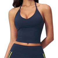 AliExpress Yoga Bra Women Sports Bra Breathable Shock Proof Gym Workout Fitness Push up Top Yoga Cycling Running Active Sportswear Vest Bra
