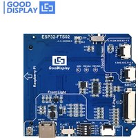 SPI E-Paper Adapter Board with Touch Front Light SD Card for Raspberry Pi & ESP32 E-Ink HAT, ESP32-FTS02