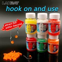 Jelly Lure 300PCS Fishy Aroma Soft Bait Fish Food Aquatic Feed Carp Pesca Attractant Flavor String Hook Pill Goods Nutrition Egg