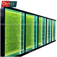 custom.High End Retail Store Glass Led Dispensary Furniture Display Rack Show Displays With Led Lights Smoke Sh