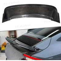 Real Carbon Fiber SC Style Car Rear Spoiler Wing Lip Car Rear Trunk Racing Spoielr Boot Lip Car for Porsche 911 991 2012-2018