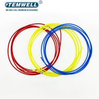 MIG MAG Schweißbrenner PTFE-Liner 0,6–0,8/0,8–1,0/1,2–1,6 Schweißdraht Euro Central Quick Connector Kit 3M 4M 5M Rot Gelb Blau