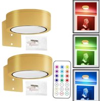 Picture Lights Magnetic LED Painting Light With Remote Control Battery Operated LED Accent Lamp For Corridor Stairs art pictures