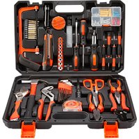 Hardware tool set, combination set, household manual woodworking toolbox, electric maintenance
