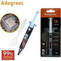 Thermal Paste 18W/mk Thermal Compound Conductive 2g/4g Silicone Grease Heat Sink for CPU GPU Chipset Notebook Cooling Coolers