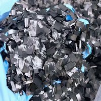 500 g geschmiedeter Kohlenstoff, Stärke, Schneiden, gehackte Flockenform, 10/15/20 mm, DIY-Auto-Innen- und Außenteile, „geschmiedetes Kohlenstoff“-Aussehen