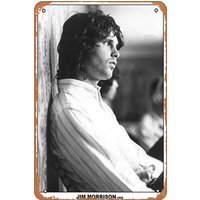 Metal Tin Sign - Jim Morrison | - Poster Metal Plaque Cafe, Bar, Home Wall Decor, xujunkun61151-Aluminum
