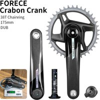 AliExpress NONE for Sram Force Axs Mtb Crabon Crank Arm Power Meter Upgrade 38T bicycle chainring DUB 175MM 11/12 Speed