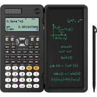 Solar Scientific Calculator mit LCD Notizblock 417 Funktionen Professionelle Tragbare Faltbare Rechner für Studenten Verbesserte 991ES