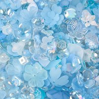 20g/100g Acrylic Assorted Beads Flower Star Butterfly Candy Acrylic Kawaii Beads for DIY Keychain Bracelets Jewelry Making DIY