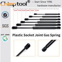 1 Pc Plastic Socket joint Gas Spring Shock Absorber Hydraulic Lift Support Strut Bar For Bed Car Furniture Can Customize