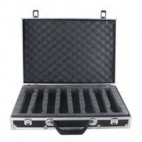 One To Two/four Wireless Handheld Microphone Aluminum Case Suitcase 2 Pcs 4 Pcs 8 Pcs Microphone Machine Storage Air Case