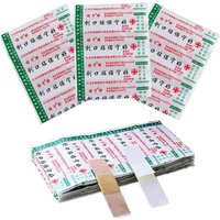 50/100pcs Emergency First Aid Bandage Heel Cushion Adhesive Plaster Waterproof Band-aid Medical Wound Hemostasis Patch Sticker