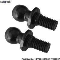 2PCS Ball Head Tail Light Bolt Screw Attachment Taillight Mounting Bracket For VW Transporter T5 T6 Caddy Amarok Passat B9