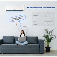 12000 BTU Split Type AC | Wall Mounted Inverter Air Conditioner | Home Office Indoor Cooling System