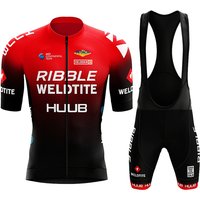 AliExpress rcc huub 2026 New Cycling Set Cycling Jersey Set Summer Anti-UV MTB Men's Bike Set Bicycle Suit Pro Team Racing Uniform Cycling Clothes