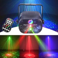 Party Lights DJ Disco Lights Multi-mode voice controlled laser light strobe stage light Projector Family Indoor/Outdoor Birthday