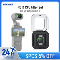 NEEWER ND & CPL Filter Set For DJI Osmo Pocket 3, Magnetic Neutral Density Polarizing Action Camera Lens Filter Accessories
