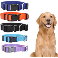 Adjustable Pet Collars Nylon Puppy Kitten Collar Strong And Durable Neck Band Suitable For Small And Medium Dogs And Cats