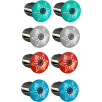 AliExpress NONE Road Bike Bar Tape Super Sticky Kush Star Fade Bar Tape EVA/PU Bike Anti-Skid Shock Absorber Wrap Tape With 1 pair Bar Plugs