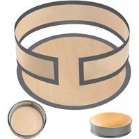 New 9inch Silicone Baking Mat Set Prevent Cake From Sticking To Bottom Side Easy Clean NonStick Multifunction Baking Cake Mat