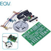 Dual way burglar alarm kit 120 ambulance alarm sound student principle experiment training CD4011 circuit board NE556 chip