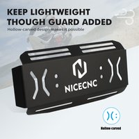NICECNC ATV Rear Bumper Bash Guard For Yamaha Raptor 700R 12 16-20 700 06-11 13-20 19 Disc Sprocket Cover Protector Accessories