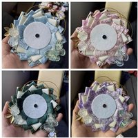 New Kawaii Badge Holder Cute Lacework Badge Decoration Creative Girls Anime Pins Display Base