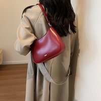 Red Underarm Shoulder Bags for Women 2026 New Texture Leather Crossbody Bag Luxury Designer Wedding Bride Handbags Trend