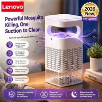 Lenovo USB Mosquito Trap Electric Silent Bug Zapper Upgraded Inhalation Fly Killer with UV Light Indoor for Home Bedroom Office