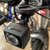 AliExpress NONE For Trek Bicycle Front Lamp Code Meter Rack Mount Bracket Gopro Adapter Bontrager Ion ProRT Lifting Tail Lamp Holder