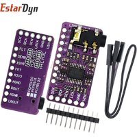 Estardyn PCM5102A I2S DAC Audio Board, Stereo Decoder Module for Raspberry Pi pHAT Format