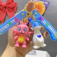 Cartoon Palworld Game Keychain Cute Anime Figure Toys Game Peripheral Model Doll Bag Pendant PVC Keyring Jewelry Kids Gifts