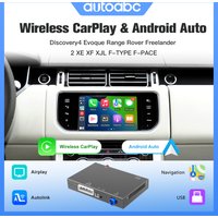 Wireless Carplay Android Auto Modular For Land Rover Jaguar Bosch Discovery4 Evoque Freelander2 XE XF XJL Mirroring Decorder