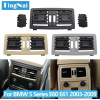 E60 E61 Car Rear Center Console Air Conditioning AC Vent Grille Cover Air Vent Panel For BMW 5 Series E60 E61 545i 550i