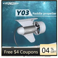 Sports High Quality IFungoo Y03 Portable Electric Outboard Motor with Carbon Fiber Hull for Inflatable Boat Ocean Use Men