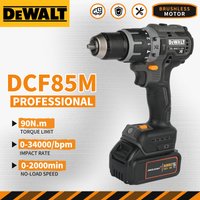 DEWALT Drill 90Nm 0-2000rpm Ergonomic Grip Heavy-Duty Wood Metal Drilling DCF85M