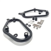 Motorcycle Saddlebags Bracket Side Mount Support Compatible with Rebel 500 300 CMX500 CMX300 2017-2026 Saddle Bag Holder Bar (Br