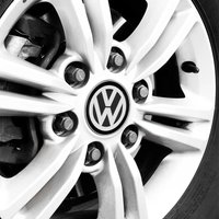 for Volkswagen 4PCS 60MM Car Wheel Center Cap Hub Covers Badge VW Polo Golf-4 5 6 7 MK5 CC Tiguan Passat MK6 MK7 Accessories