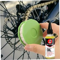 AliExpress NONE Bicycle Chain Lubrication Kit – Chain Oiler Roller Tool with 100ml Bike Chain Lubricant for MTB Road and Mountain Bikes