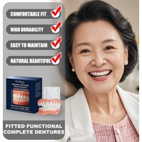 ORALHOE Adaptable Fitted Functional Complete Dentures Comfortable Fit Easy to Clean & Maintain Anti-wear Long-lasting Stable