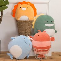 40cm Kawaii Squishy Penguin Pig Rabbit Panda Crab Cute Zoo Animal Plush Pillow Soft Plushie Peluche Doll Kids Birthday Gift