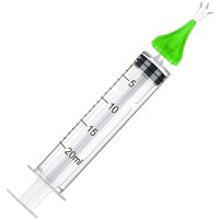20ML Ear Cleaner Washer Syringer Elbow Rubber Tube Earwax Cleaning Removal Tool Ear Cleaner Wax Removal Ear Cleaner Health Care