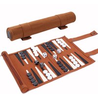 Portable Backgammon Set Roll-Up Classic Board Game Classic Board Game Chess Backgammon Board Game For Travel Family Friends