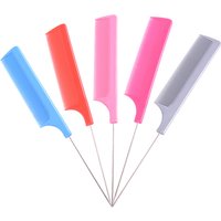 1pcs Pointed Tail Hair Comb Anti-static Professional Hair Brush Straightener Hot Comb Salon Hair Styling Tool Barber Accessories